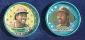  Tony Gwynn - 1989 & 1990 Topps Coin (Padres)