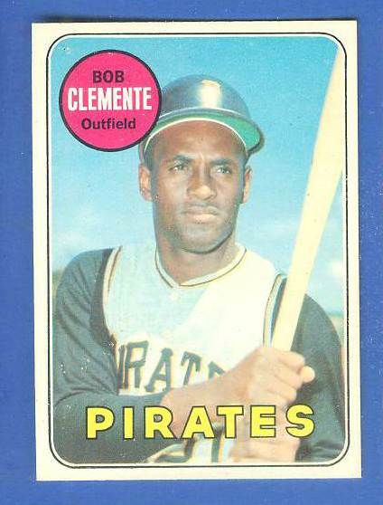 1969 O-Pee-Chee/OPC #.50 Roberto Clemente [#a] (Pirates) Baseball cards value