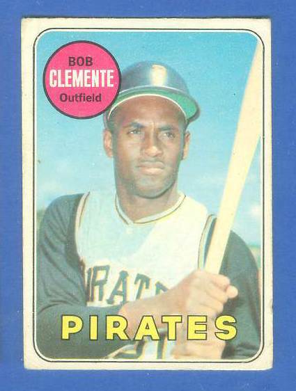 1969 O-Pee-Chee/OPC #.50 Roberto Clemente [#e] (Pirates) Baseball cards value