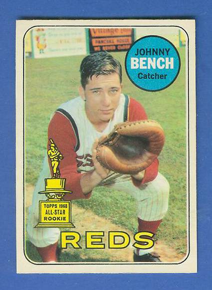 1969 O-Pee-Chee/OPC # 95 Johnny Bench (Reds) Baseball cards value