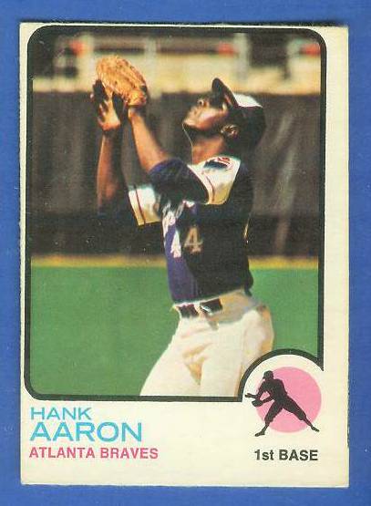 1973 O-Pee-Chee/OPC #100 Hank Aaron [#c] (Braves) Baseball cards value