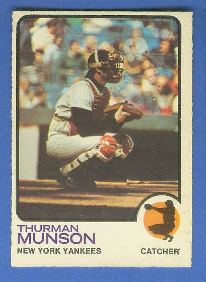 1973 O-Pee-Chee/OPC #142 Thurman Munson [#b] (Yankees) Baseball cards value