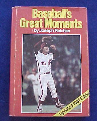  '1981 Baseball's Greatest Moments' - Hard back book Baseball cards