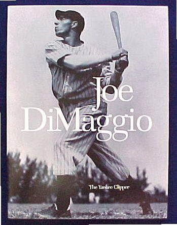  'JOE DiMAGGIO - The Yankee Clipper' - Hard back book (128 pages) Baseball cards value
