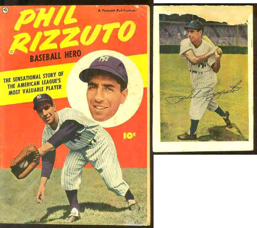  1951 Phil Rizzuto 'Baseball Hero' Comic Book (Yankees) Baseball cards value
