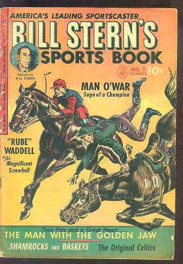  1952 Bill Stern's Sport Book #2 Comic Baseball cards value