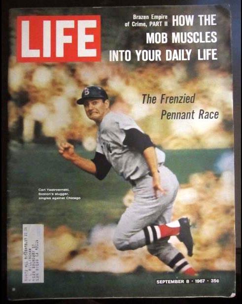  LIFE - 1967 09/08 issue - CARL YASTRZEMSKI cover (Red Sox) Baseball cards value