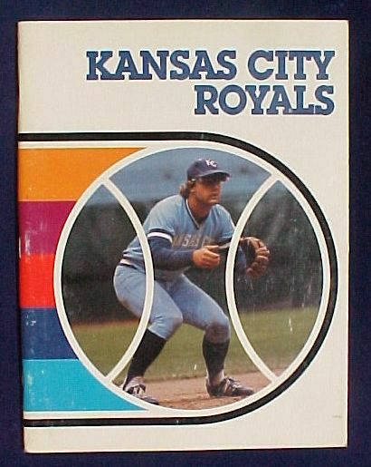 1982 Kansas City Royals paperback book - (George Brett cover) Baseball cards value