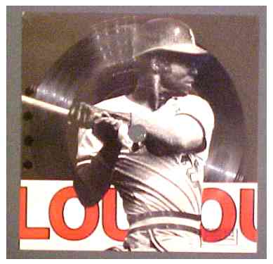  Vintage LOU BROCK '3000 Hit Club' 33-1/3 RPM Record Baseball cards value