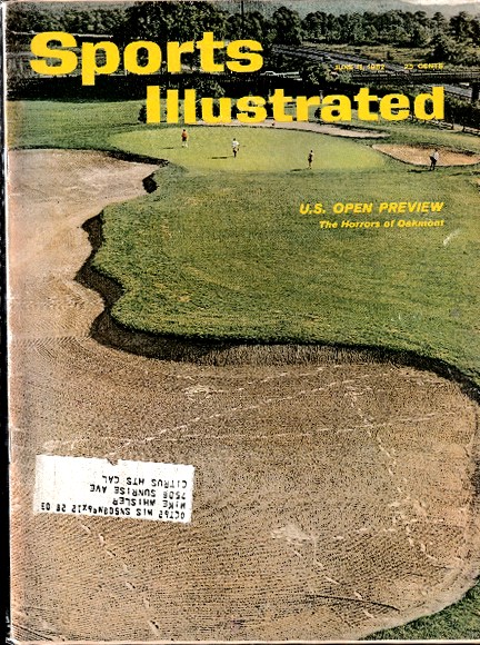 Sports Illustrated (1962/06/11) - U.S. Open Preview cover [GOLF] Baseball cards value