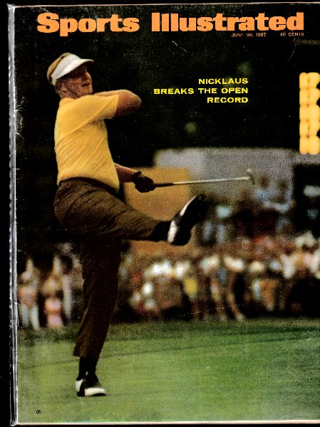 Sports Illustrated (1967/06/26) - Jack Nicklaus cover [GOLF] Baseball cards value