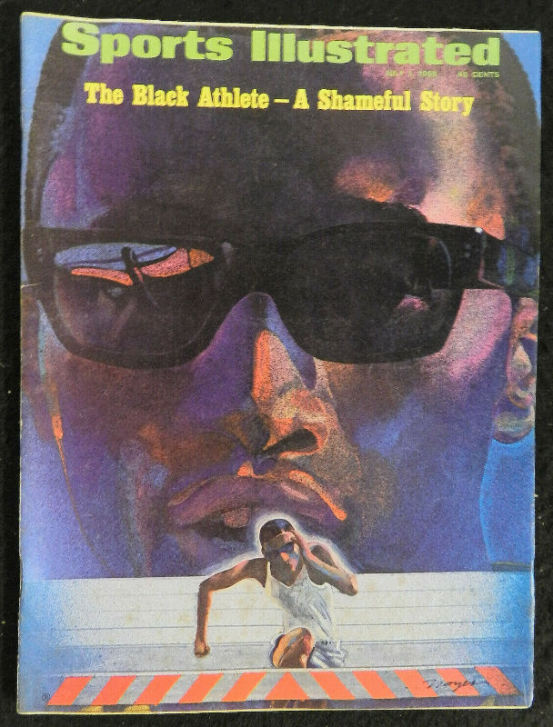 Sports Illustrated (1968/07/01) - The Black Athlete - A Shameful Story Baseball cards value