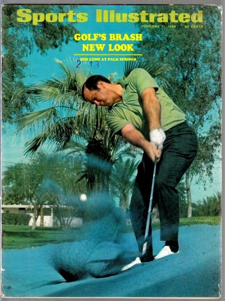 Sports Illustrated (1969/02/17) - Golf's Brash New Look - Bob Lunn [GOLF] Baseball cards value