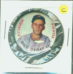 Dick Groat - 1956 Topps PIN [#c] (Pirates) Baseball cards value