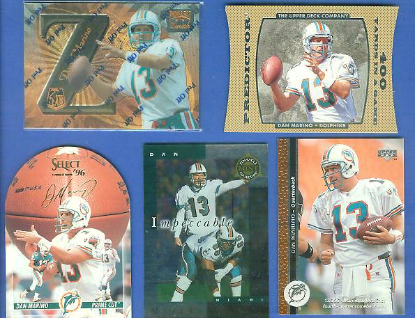Dan Marino - 1997 Zenith Z-TEAM #ZT2 PROMO Baseball cards