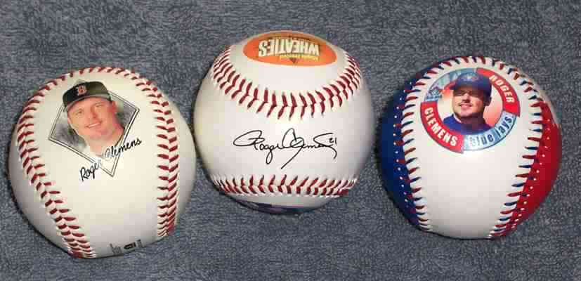 Roger Clemens - 1995 Fotoball Commemorative Baseball (Red Sox) Baseball cards value