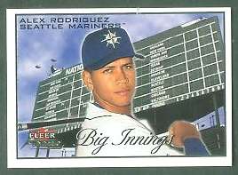  2001 Fleer Focus 'BIG INNINGS' - Complete 25-card Insert Set Baseball cards value