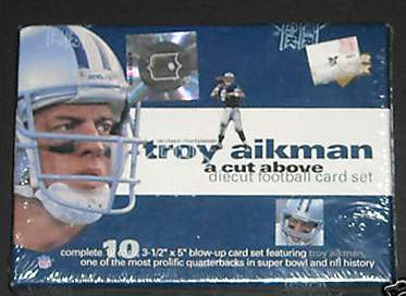  1997 Upper Deck TROY AIKMAN - Factory Sealed JUMBO BOXED SET Football cards value