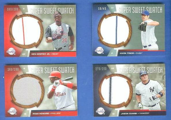 Ken Griffey Jr - 2006 UD Sweet Spot 'SUPER SWEET SWATCH' GAME-USED JERSEY Baseball cards value