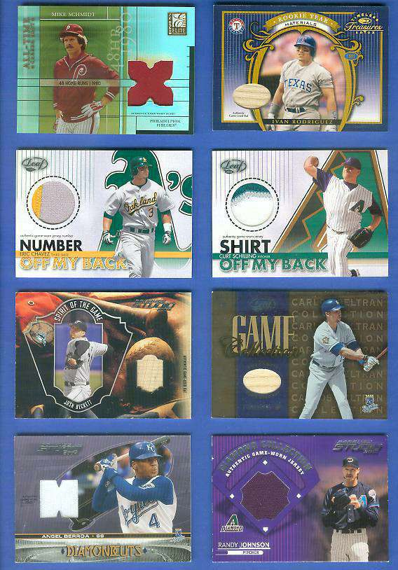 Eric Chavez - 2003 Leaf 'Number Off..Back' GAME-USED JERSEY NUMBER PATCH Baseball cards value