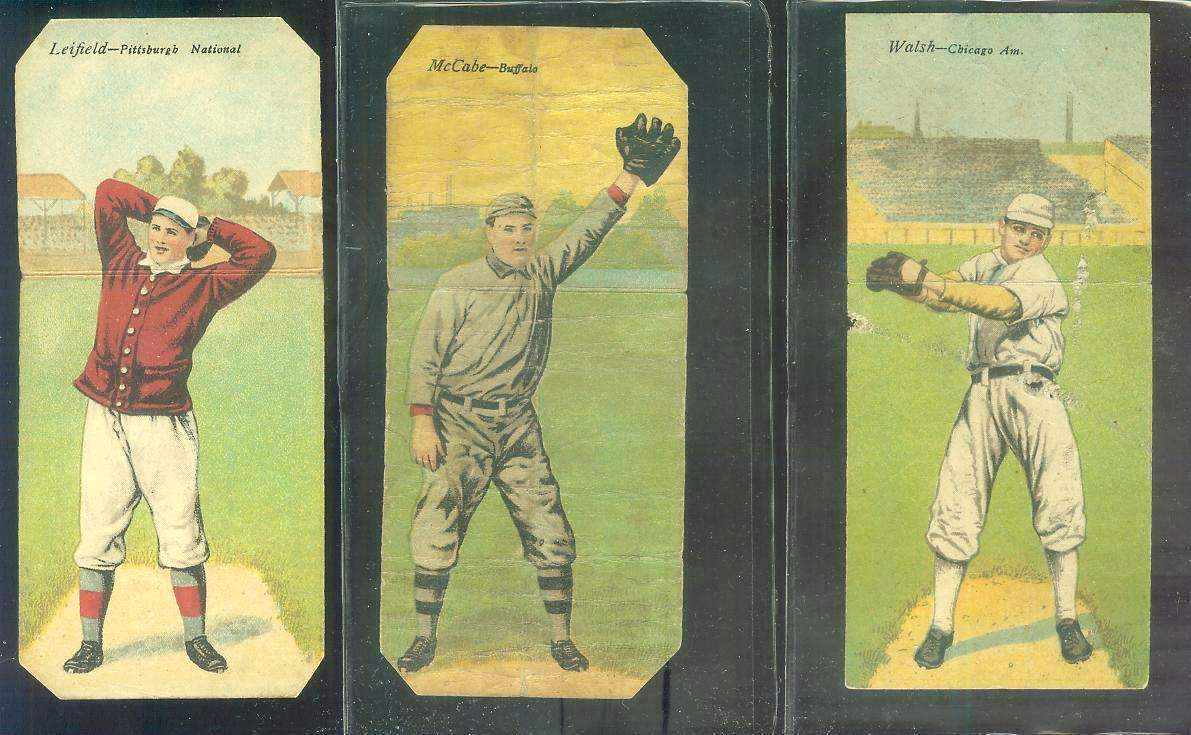 1911 Mecca Double Folders T201 #xx A.F. Leifield/M.E. Simon (Pirates) Baseball cards value