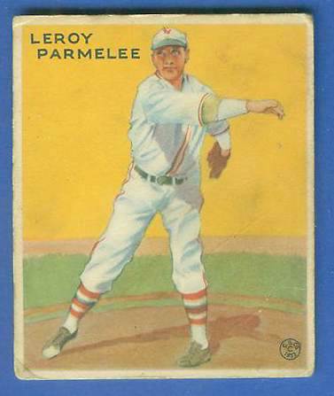 1933 Goudey #239 Leroy Parmelee Baseball cards value