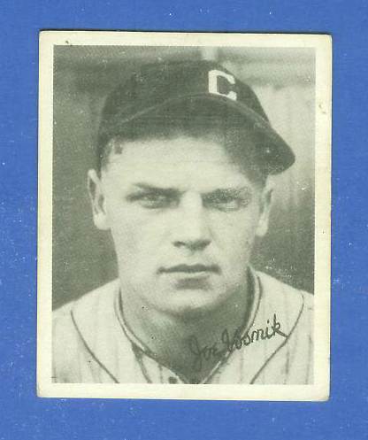 1936 Goudey B/W #23 Joe Vosmik (Indians) Baseball cards value