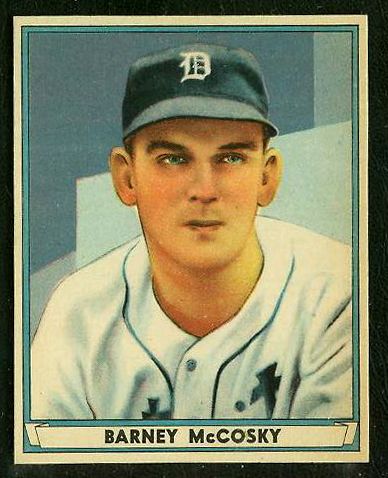 1941 Play Ball #.36 Barney McCosky (Tigers) Baseball cards value