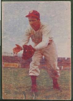 1948 Signal Oil - Melvin 'Dizz' Duezabou (Oakland Oaks) Baseball cards value