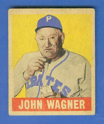 1948 Leaf #70 John 'Honus' Wagner (Pirates) Baseball cards value