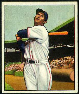 1950 Bowman #.98 Ted Williams (Red Sox) Baseball cards