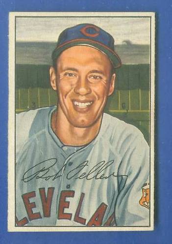 1952 Bowman #.43 Bob Feller (Indians) Baseball cards