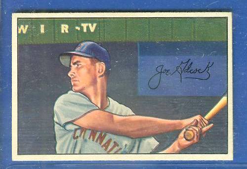 1952 Bowman #.69 Joe Adcock (Reds) Baseball cards