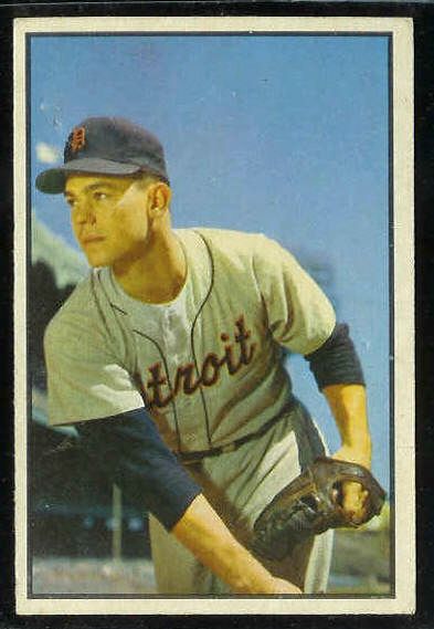 1953 Bowman Color #..4 Art Houtteman (Tigers) Baseball cards