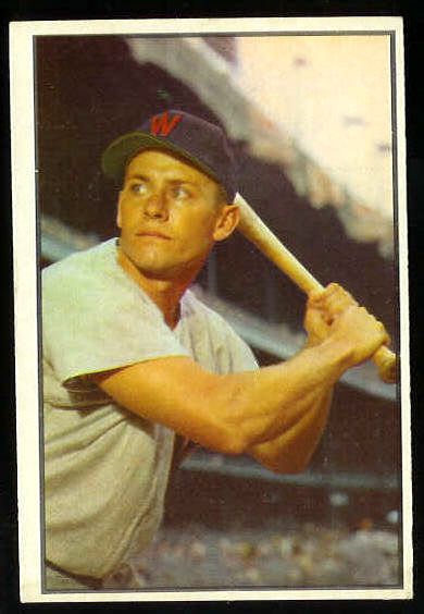 1953 Bowman Color #.34 Gil Coan (Senators) Baseball cards value