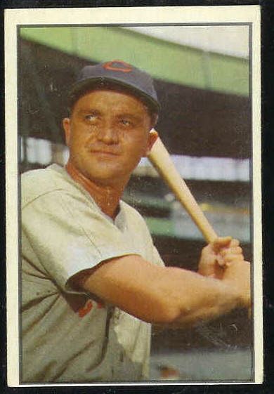 1953 Bowman Color #.58 Willard Marshall (Reds) Baseball cards
