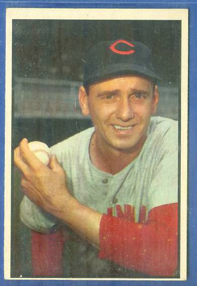 1953 Bowman Color #106 Ken Raffensberger (Reds) Baseball cards value