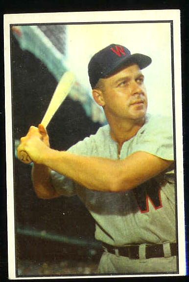 1953 Bowman Color #109 Ken Wood (Senators) Baseball cards value