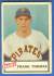 1954 Dan Dee #27 Frank Thomas SHORT PRINT (Pirates)