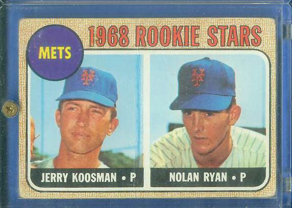 1968 Topps #177 Nolan Ryan ROOKIE (Mets) Baseball cards value