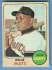 1968 O-Pee-Chee WRONG BACK - WILLIE MAYS