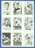 1969 Topps DECKLE PROOF SHEET - with CARL YASTRZEMSKI (Red Sox)