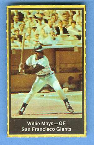  1969 Nabisco Flakes - WILLIE MAYS (A's) Baseball cards value