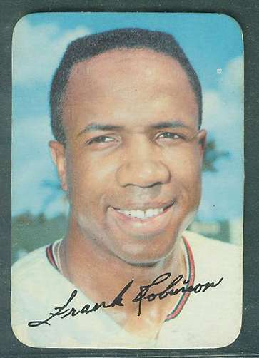1969 Topps SUPER #.2 Frank Robinson (Orioles) Baseball cards value