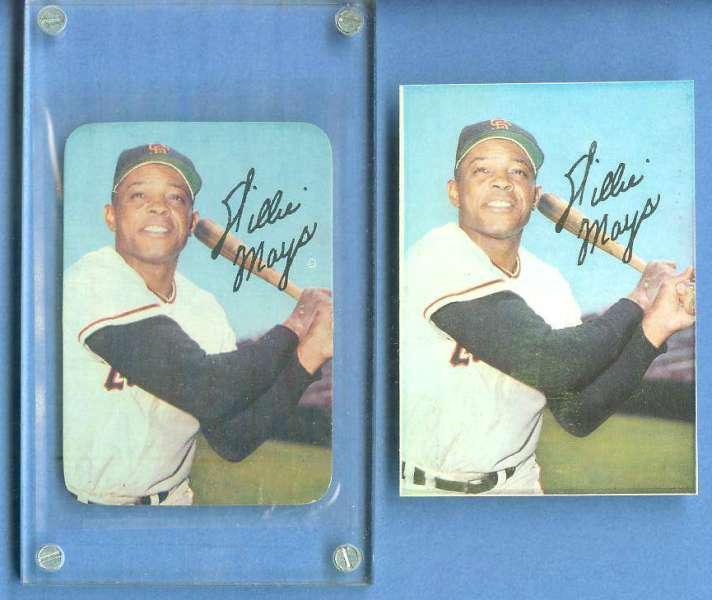 Willie Mays - 1969 Topps SUPER #65 WILLIE MAYS (Giants) Baseball cards value