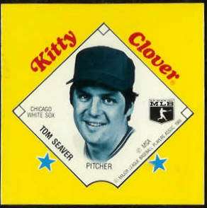  1985 Kitty Clover Disc PROOF - Tom Seaver (White Sox) Baseball cards value