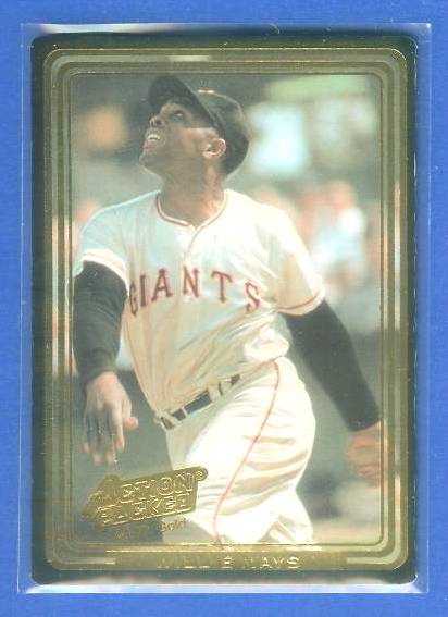 WILLIE MAYS - 1992 Action Packed 24-KARAT GOLD #.14 (Giants) Baseball cards value
