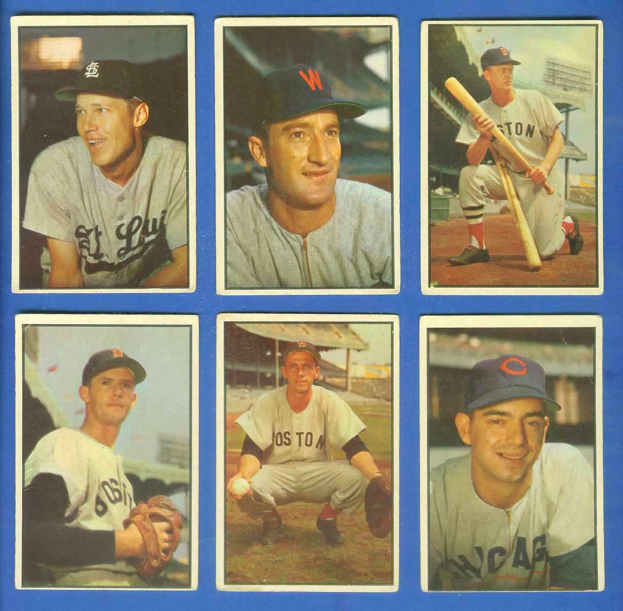1953 Bowman Color #.22 Bob Porterfield (Senators) Baseball cards value
