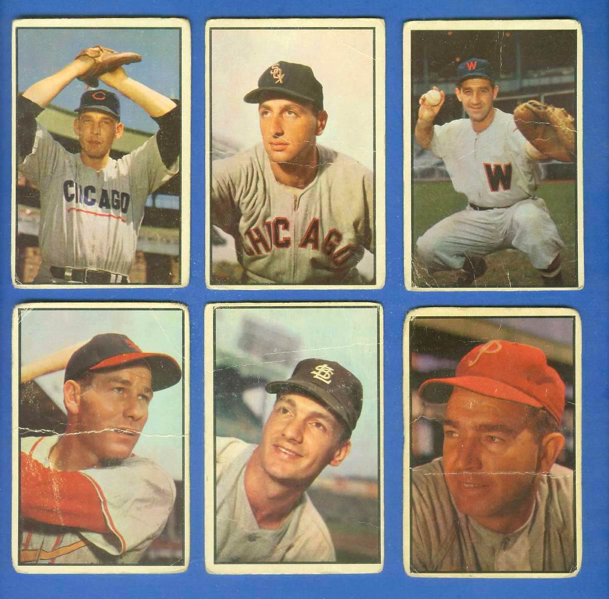 1953 Bowman Color #.75 Saul Rogovin (White Sox) Baseball cards value