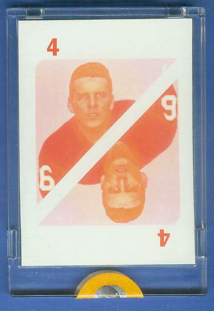 1971 Topps FB Game PROOF Magenta/Yellow - LEN DAWSON Football cards value